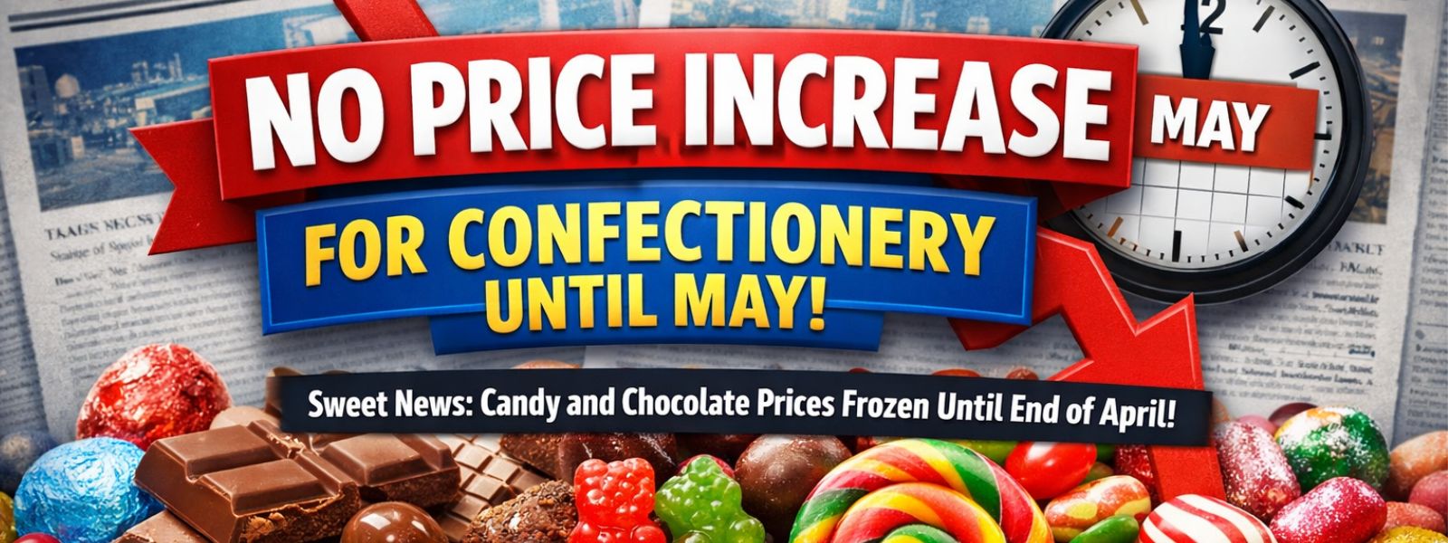 No Price Increase For Confectionery Until May